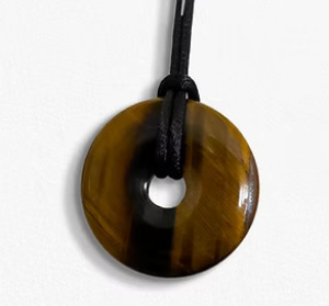 Tiger Eye medallion